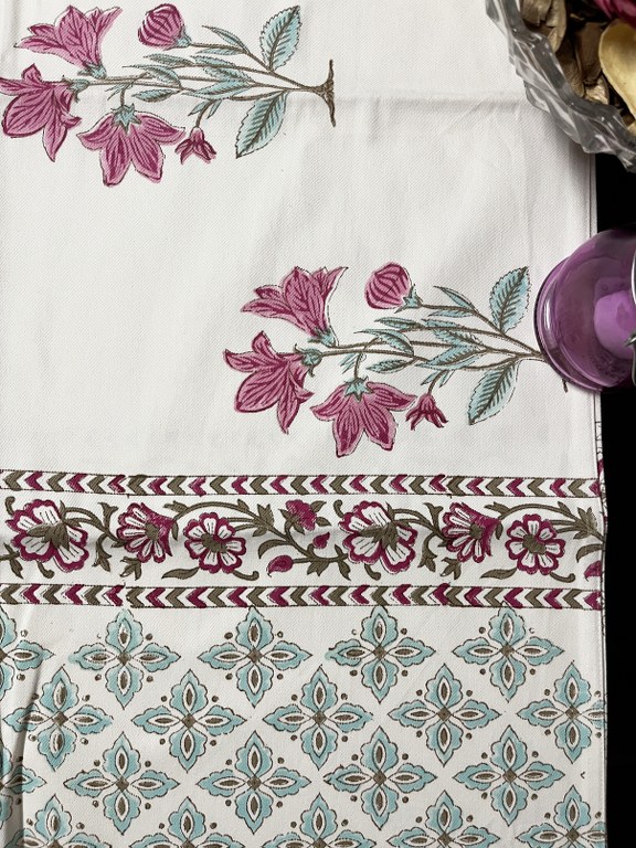 Zehba Handblock Runner - Image 3